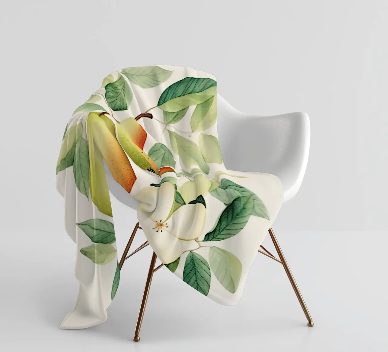 Pears fleece blanket by DaarbyN