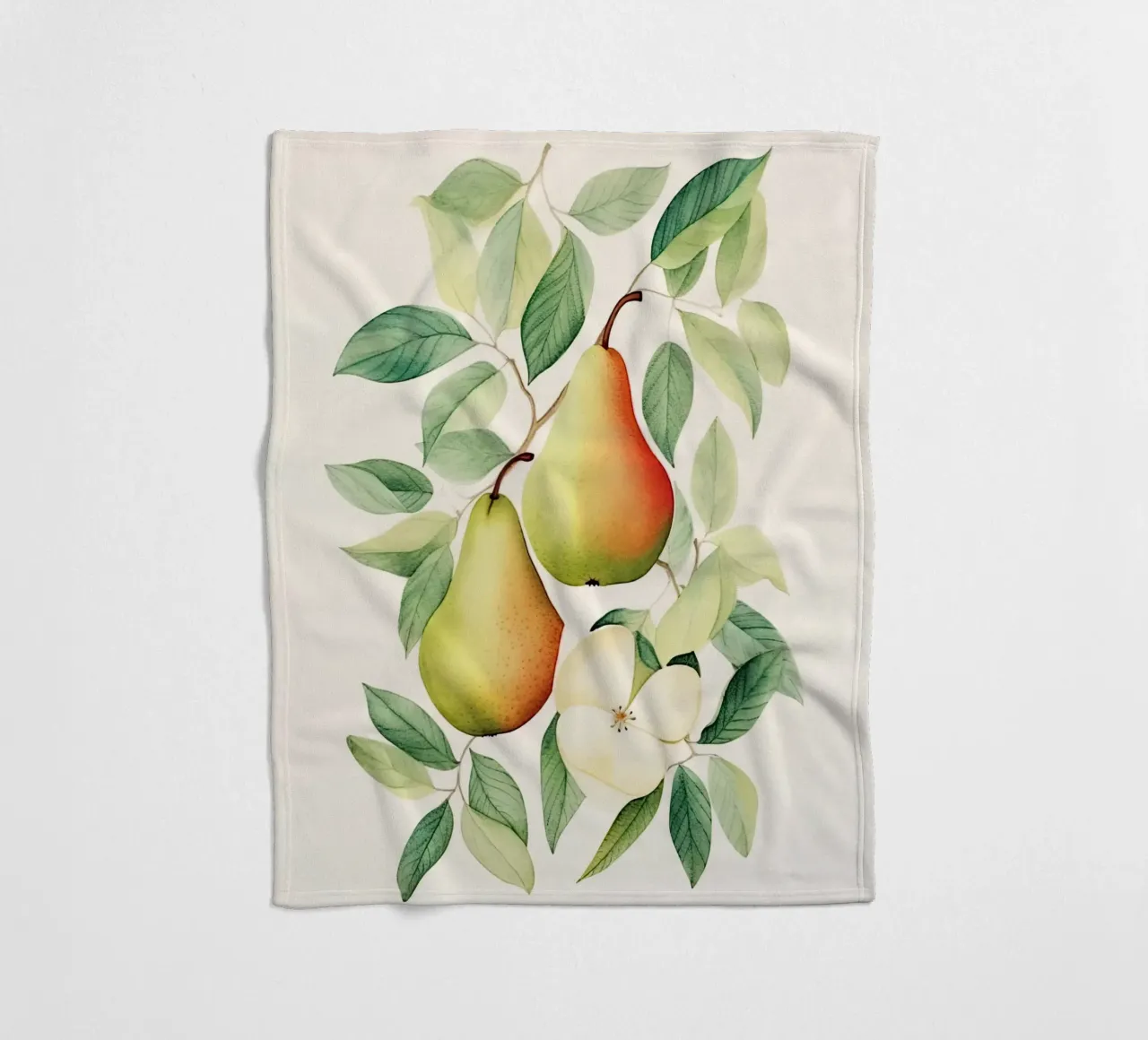 Pears fleece blanket by DaarbyN