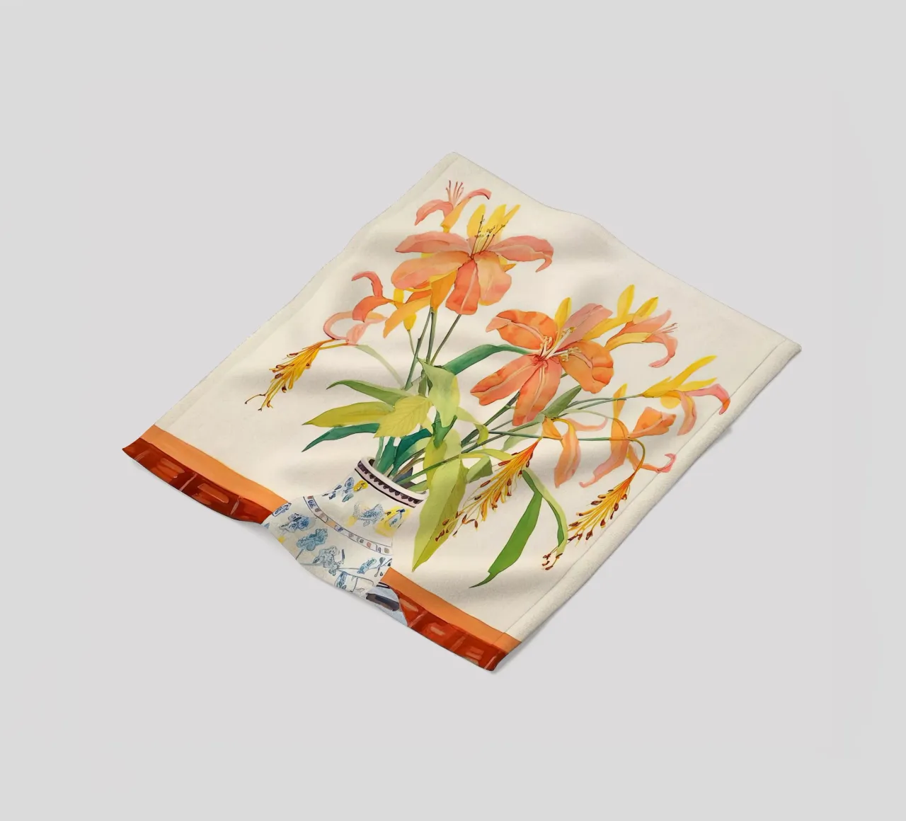 Elegant Table fleece blanket by DaarbyN