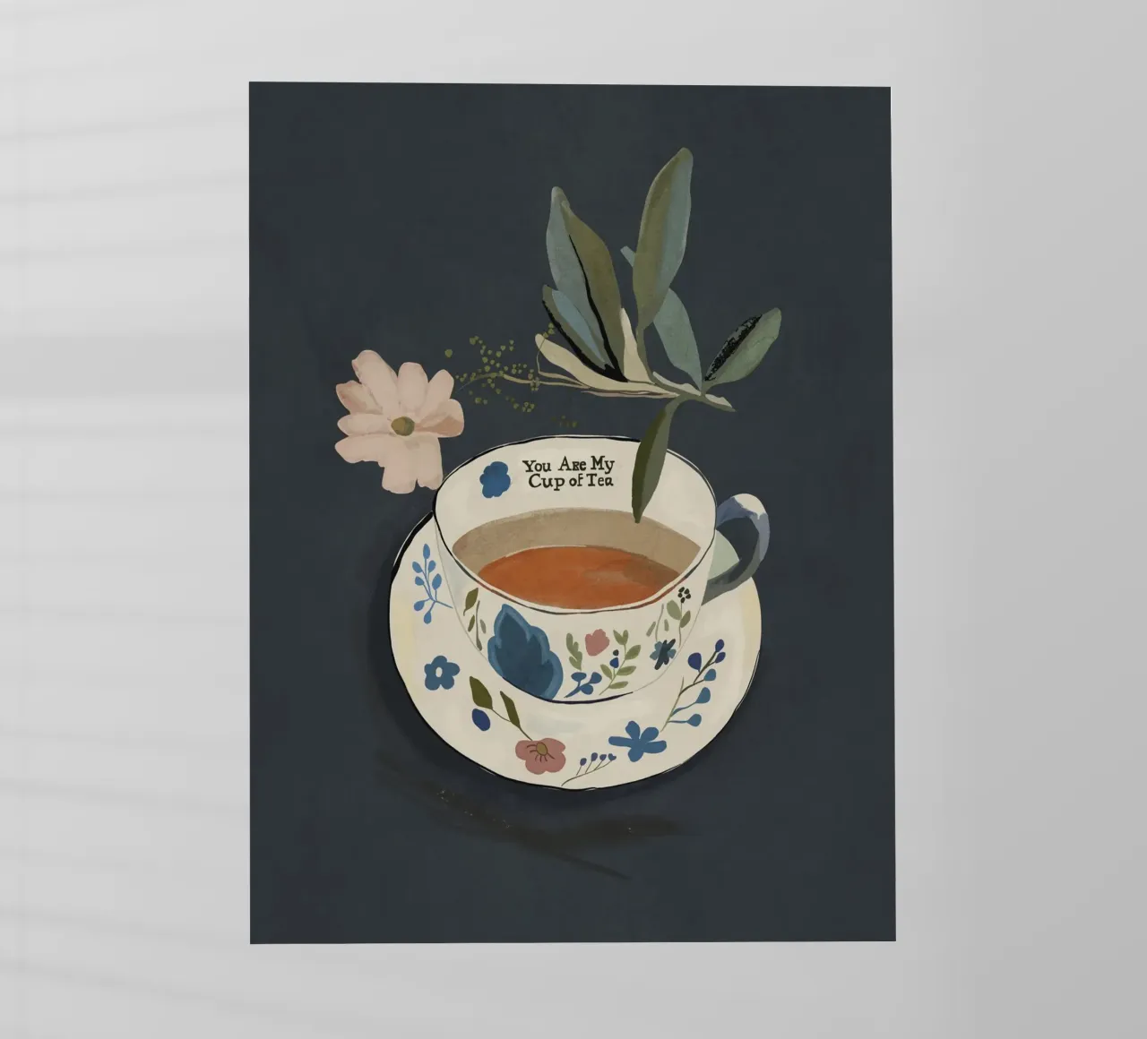 You are My Cup of Tea backlit film by ThingDesign