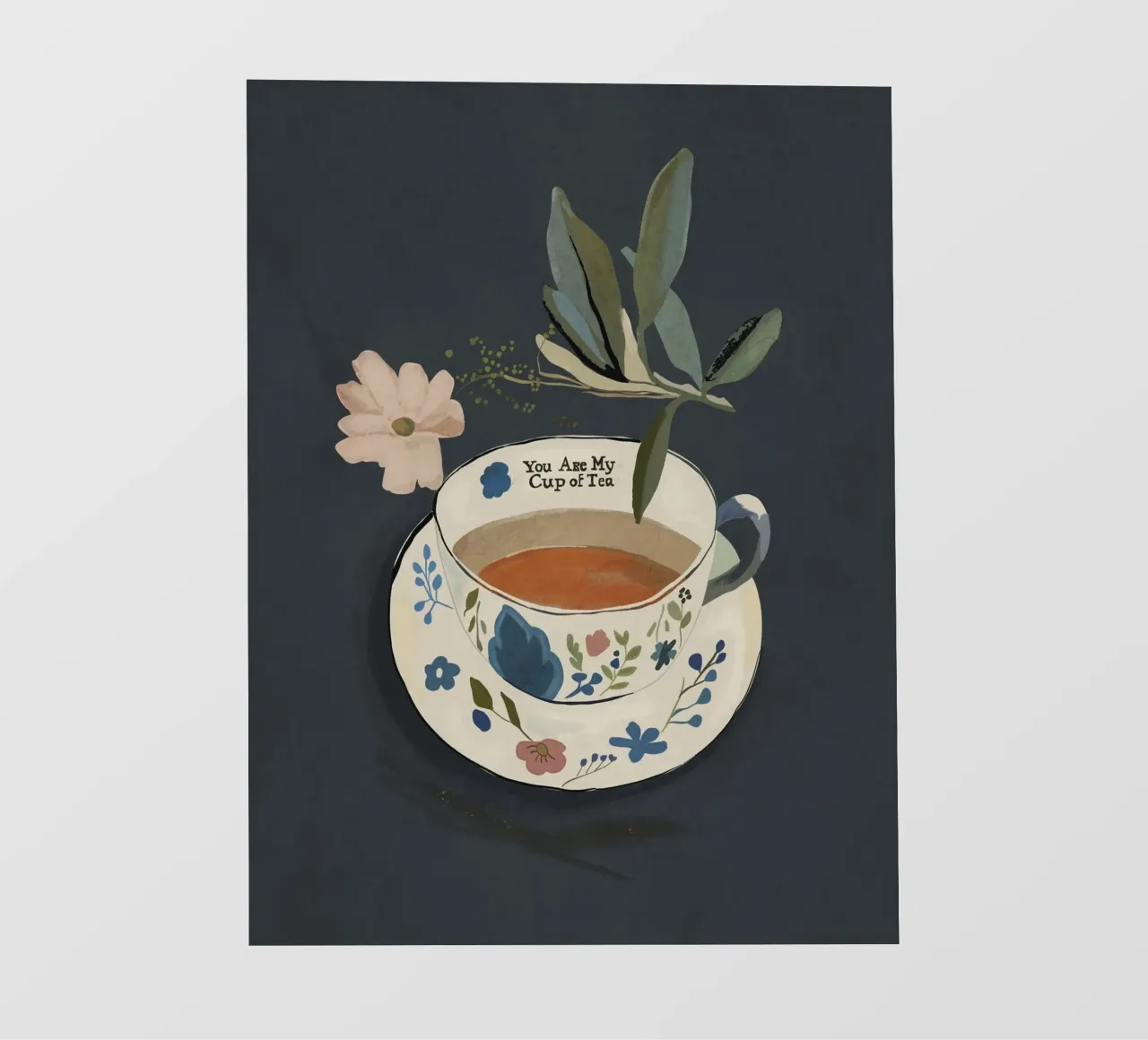 You are My Cup of Tea backlit film by ThingDesign