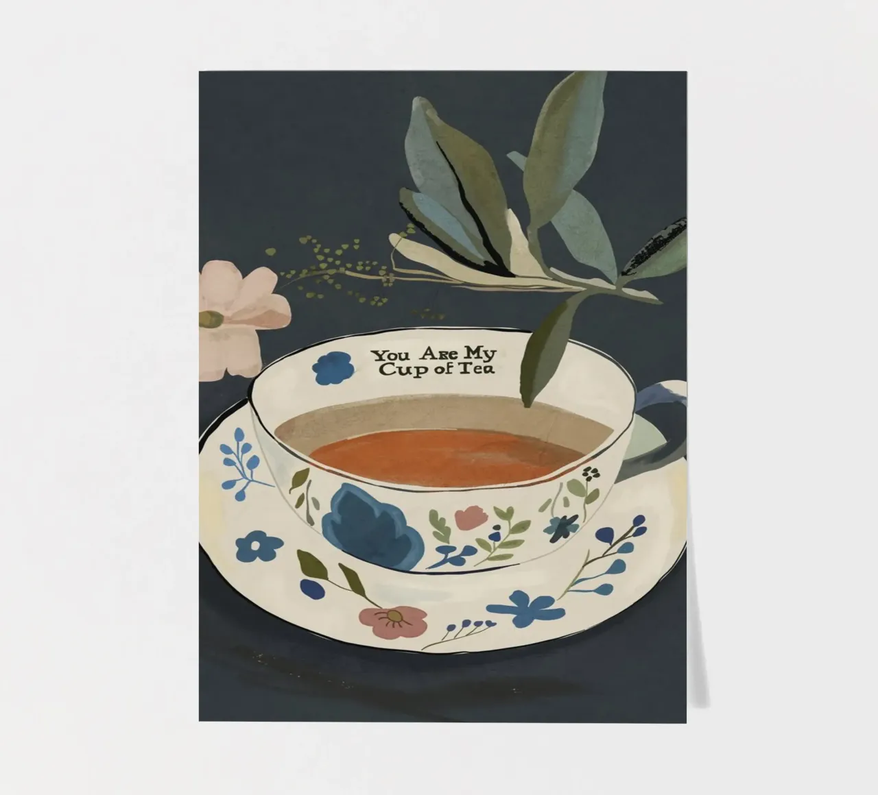 You are My Cup of Tea sticker sheet by ThingDesign
