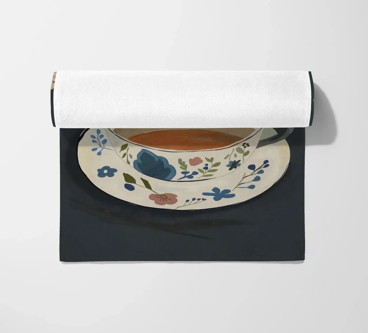 You are My Cup of Tea beach towel by ThingDesign