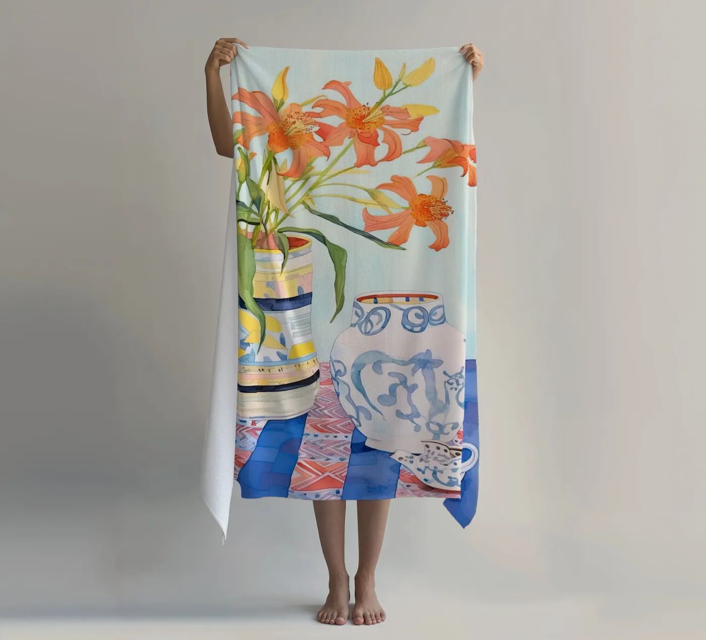 Eleganza astratta telo mare da DaarbyN