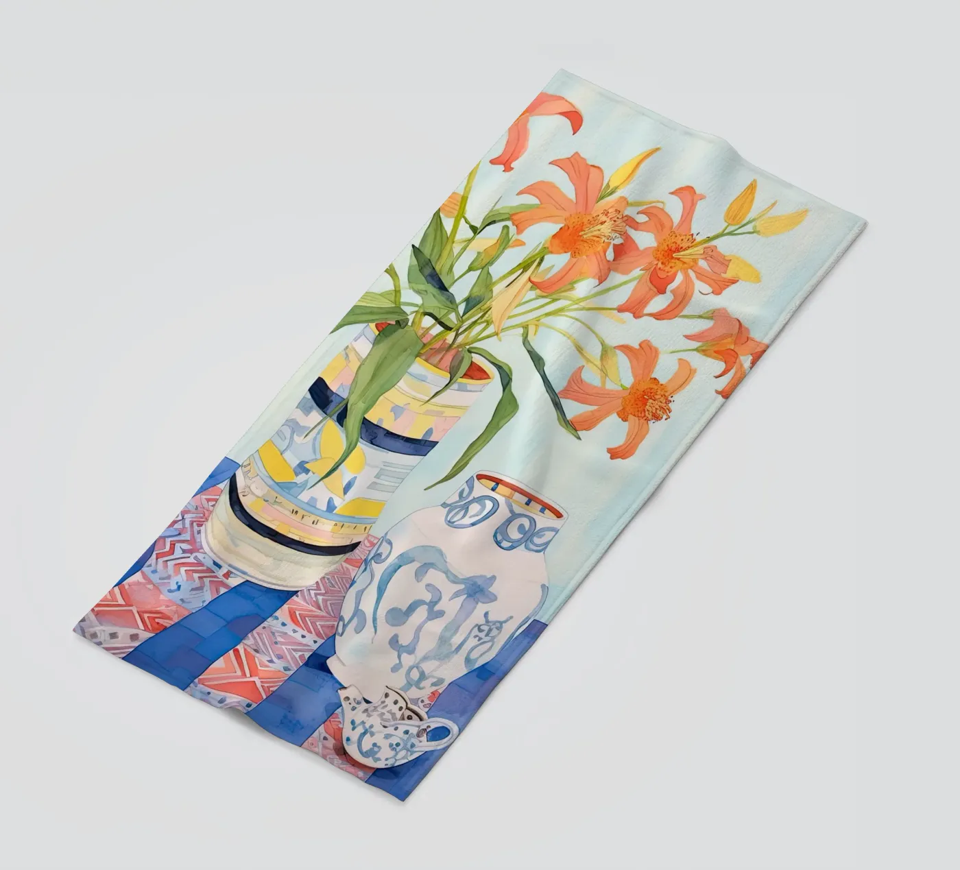 Eleganza astratta telo mare da DaarbyN