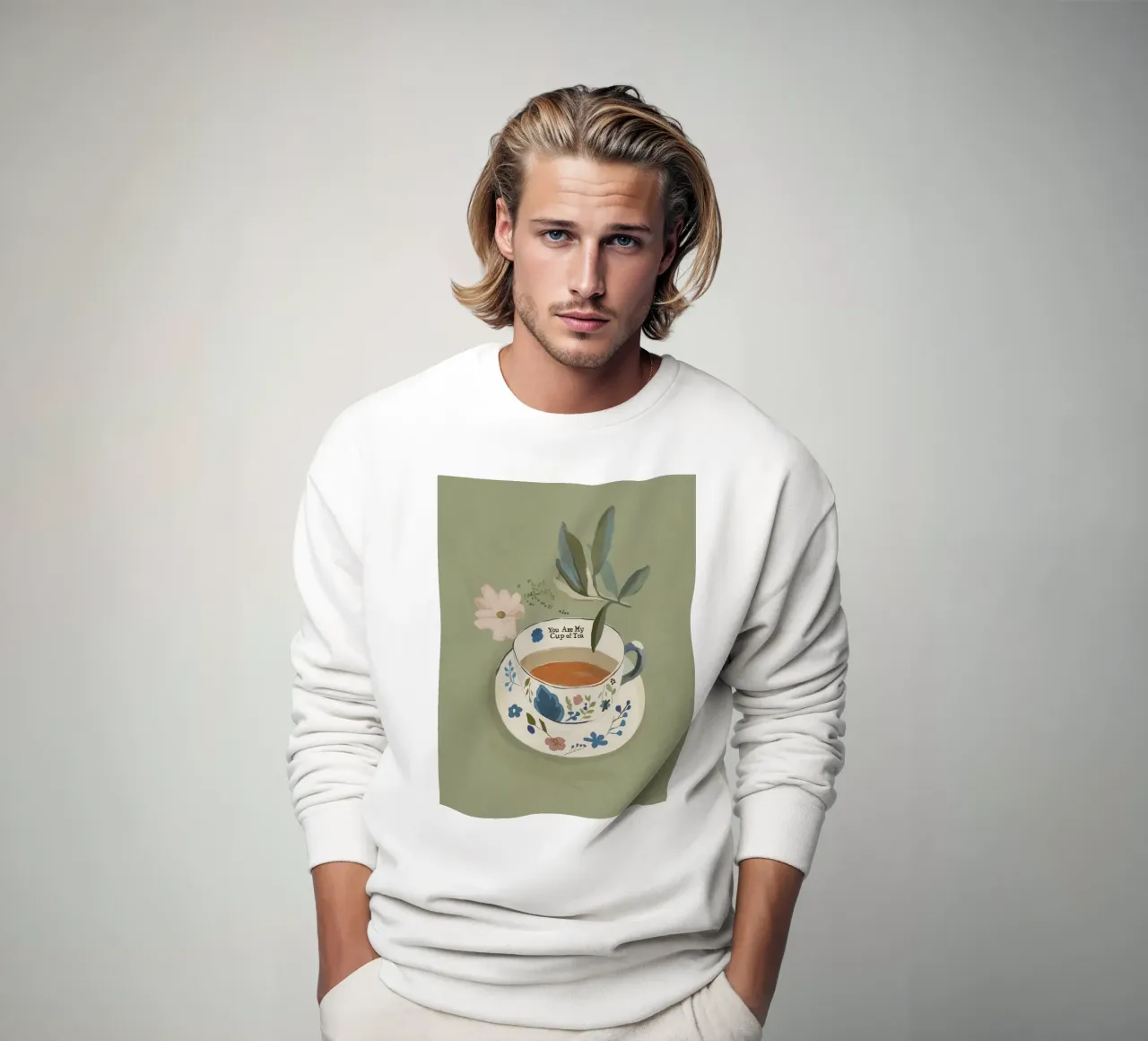 Sei la mia tazza di tè 2 felpa da ThingDesign