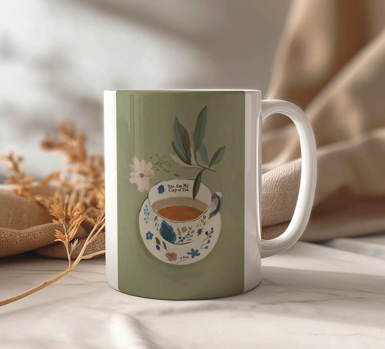 Vous êtes ma tasse de thé 2 mug en céramique de ThingDesign