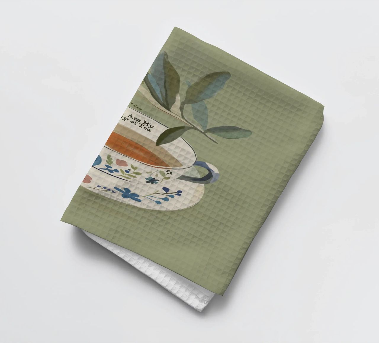 Vous êtes ma tasse de thé 2 torchon de ThingDesign