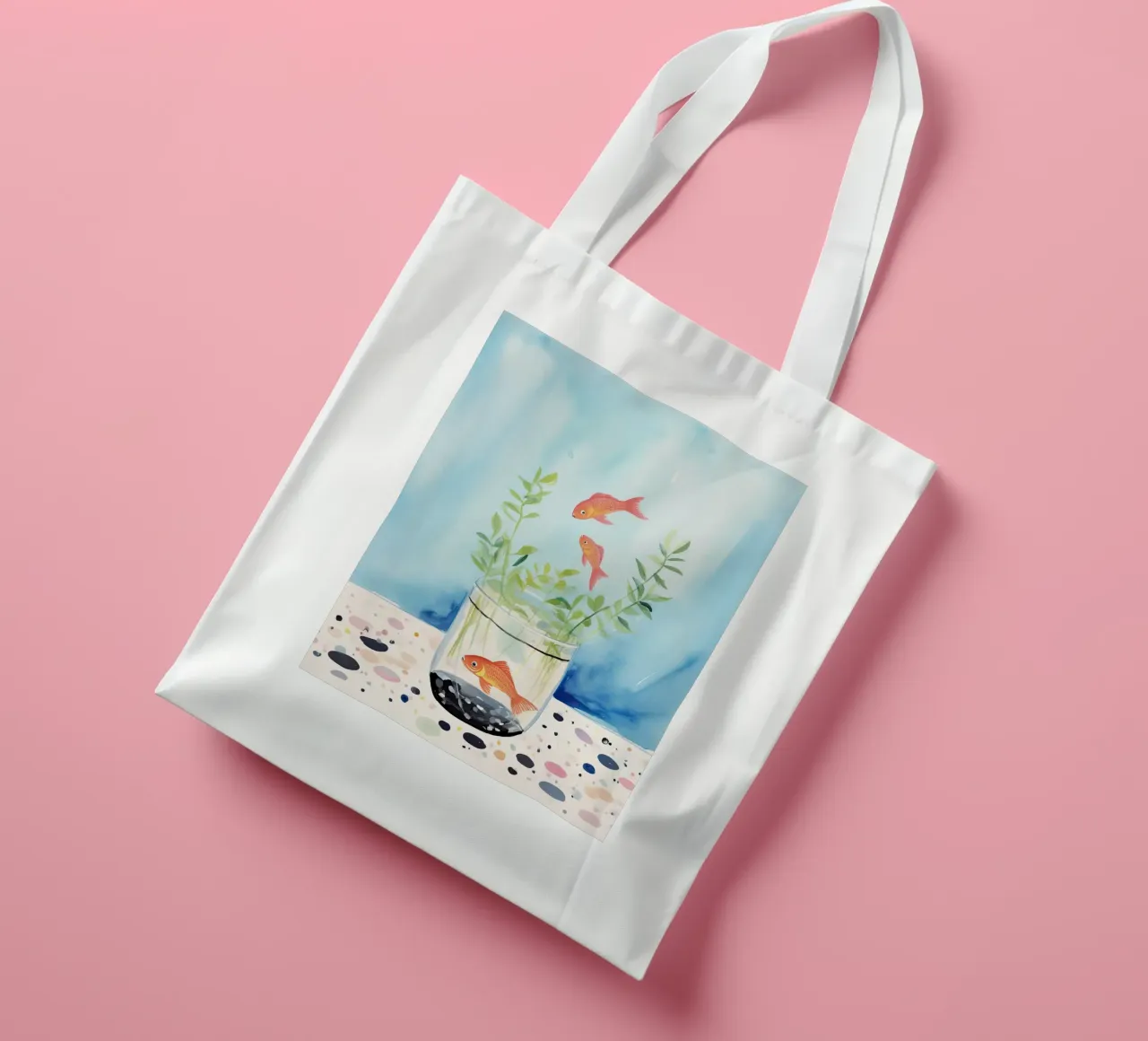 Piccoli amici d'oro borsa in juta da DaarbyN