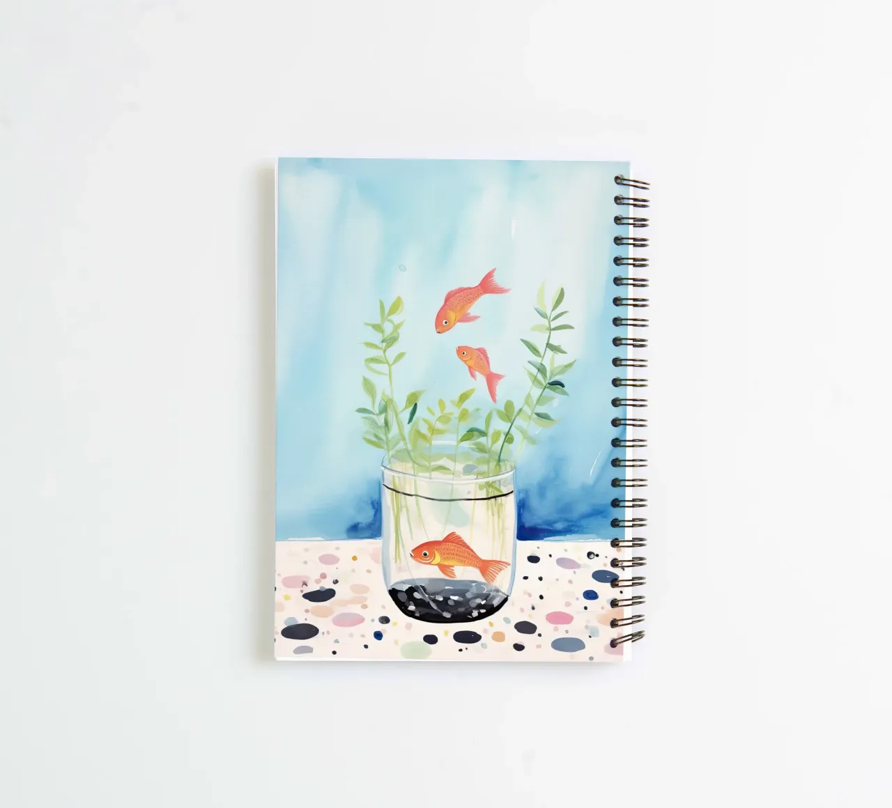 Little Golden Friends spiral notebook by DaarbyN