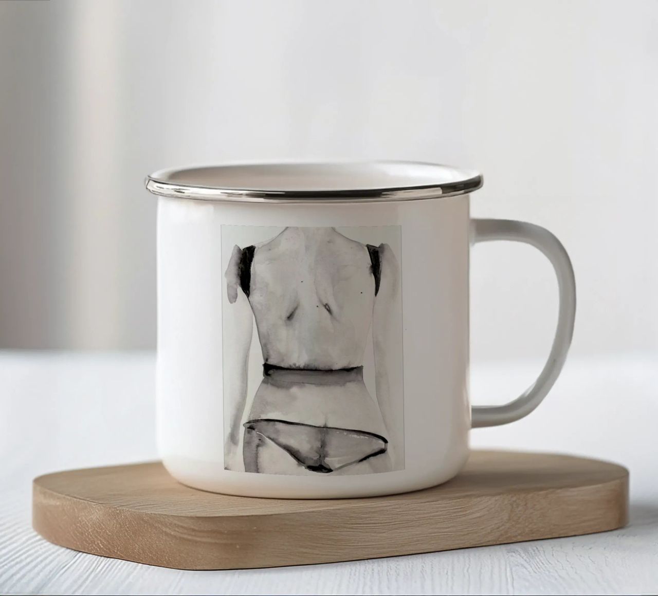 Slap tazza in smalto da Victoria Verbaan