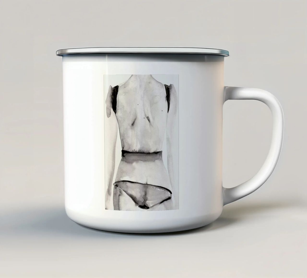 Slap tazza in smalto da Victoria Verbaan