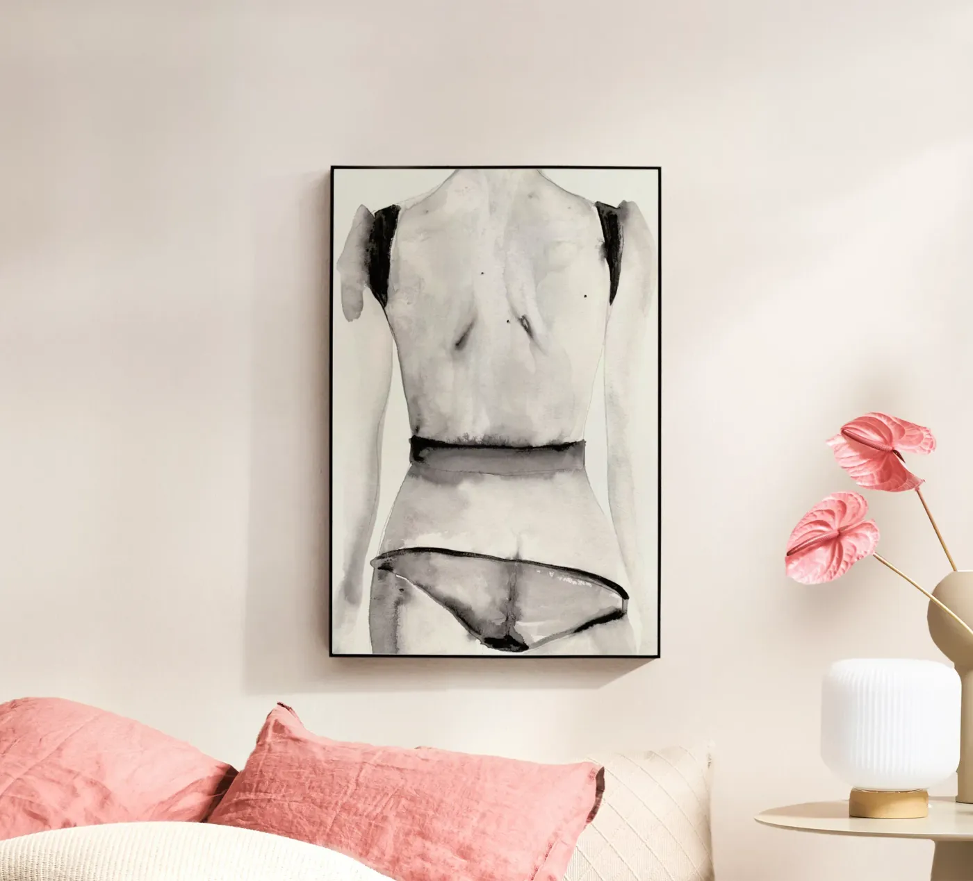 Slap acryl van Victoria Verbaan