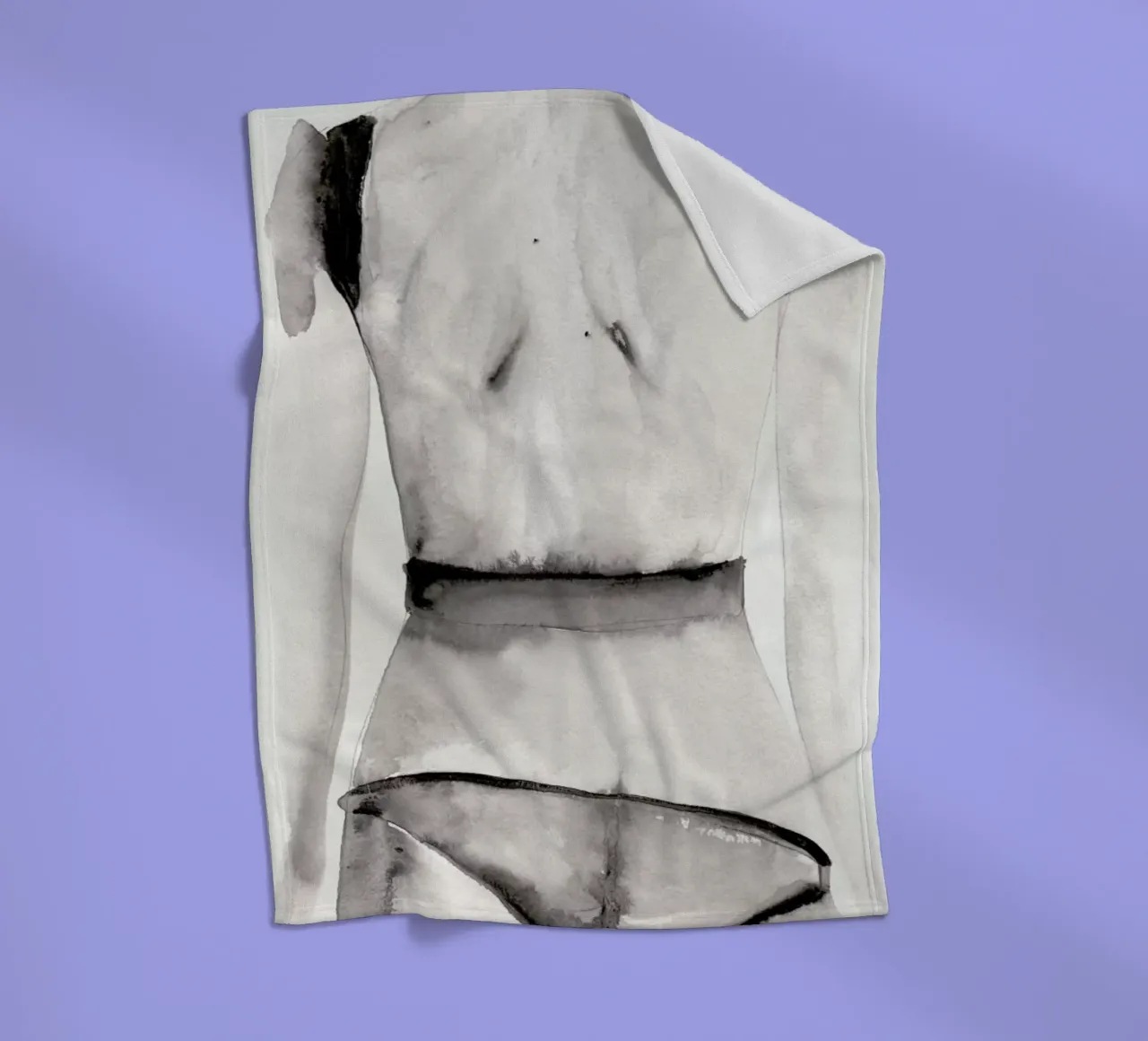 Slap fleecedeken van Victoria Verbaan