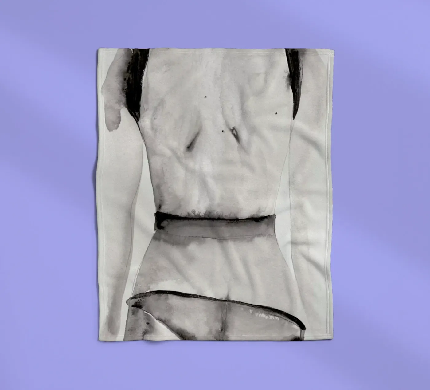 Slap fleecedeken van Victoria Verbaan