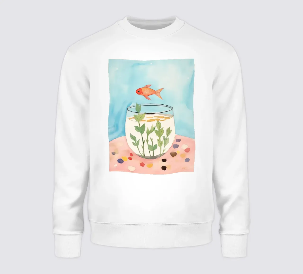 Pesce rosso felpa da DaarbyN
