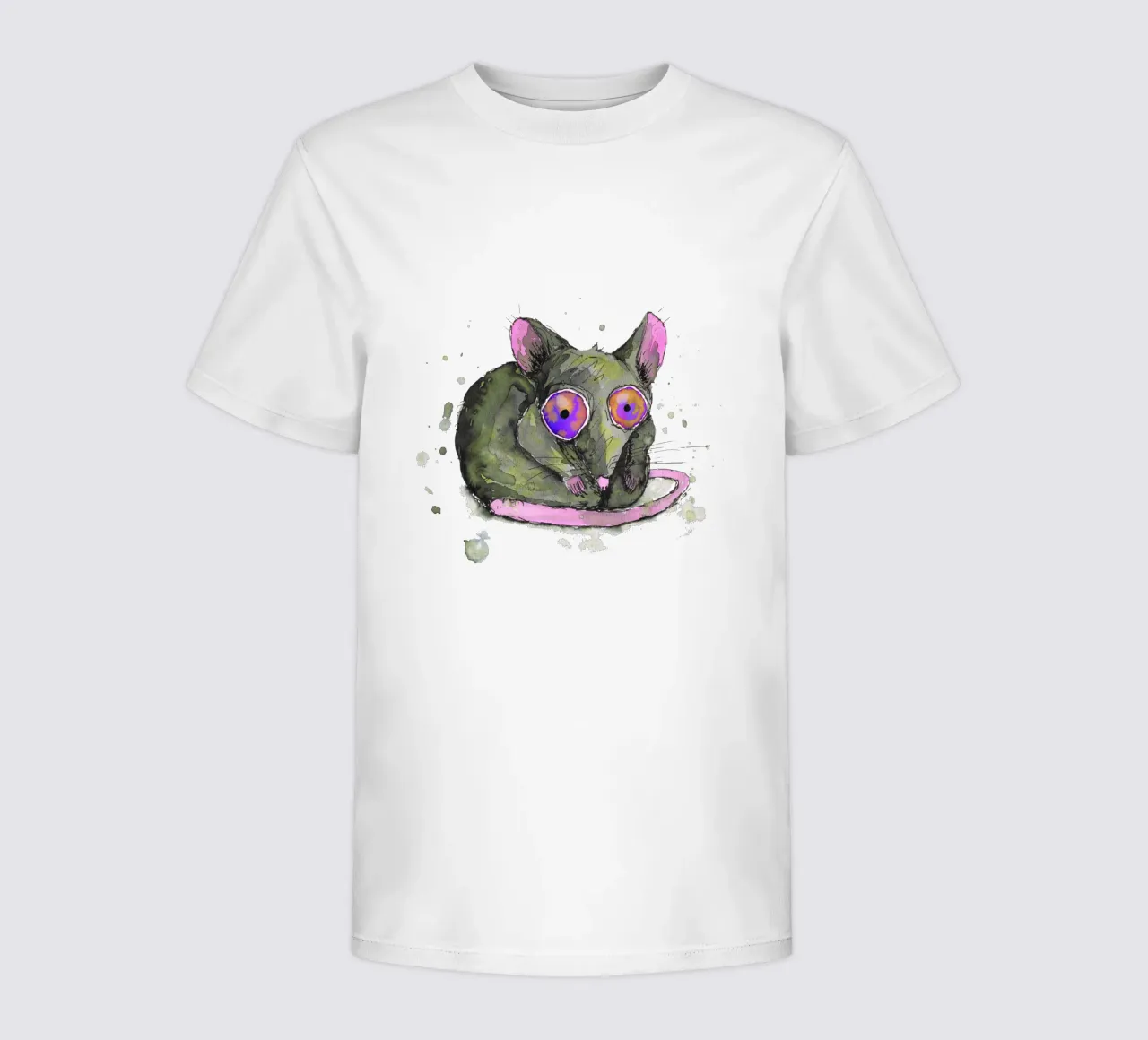 Rat t-shirt bambini da BwiseLizzy