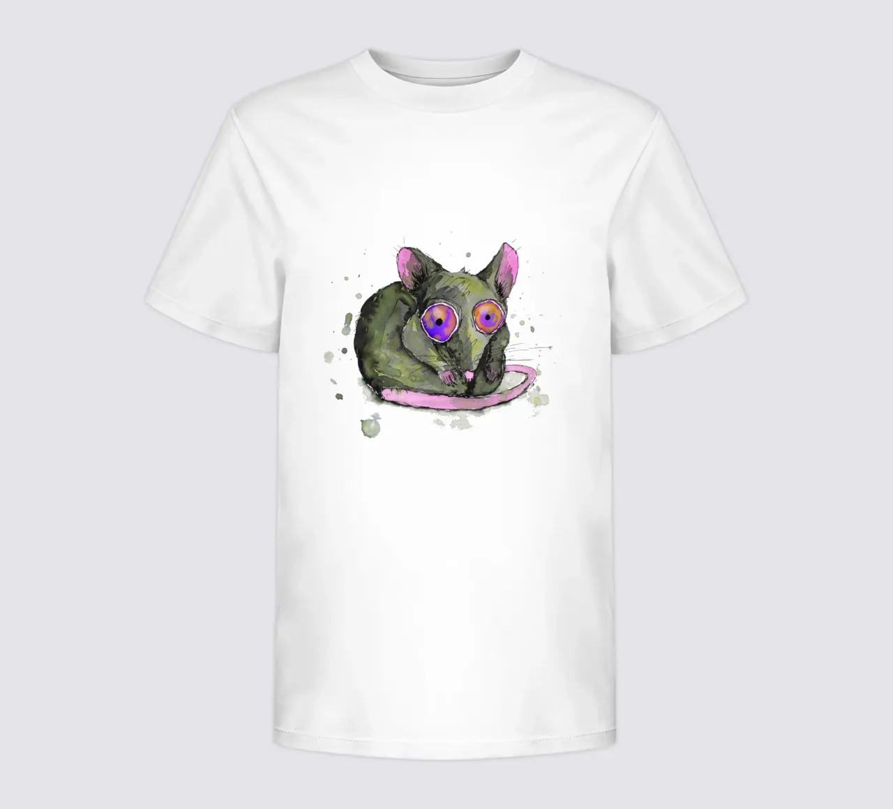 Rat t-shirt bambini da BwiseLizzy
