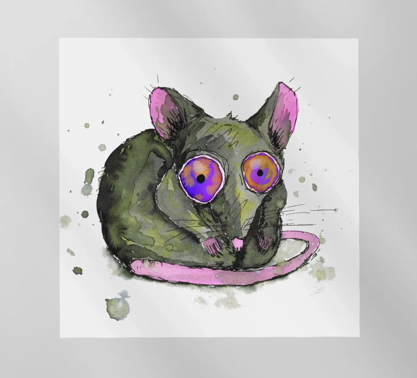 Rat pellicola backlit da BwiseLizzy