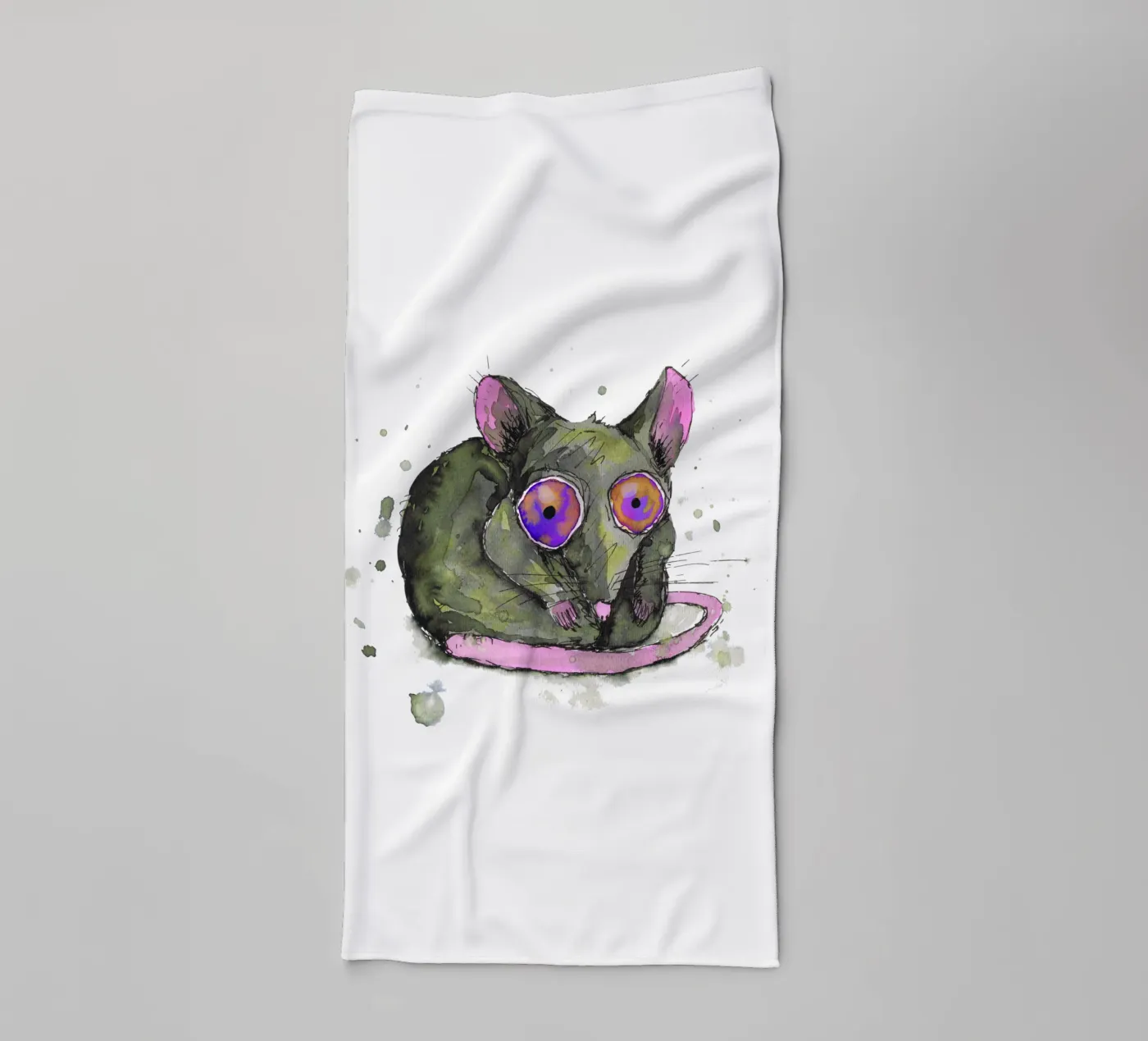 Ratte Handtuch von BwiseLizzy