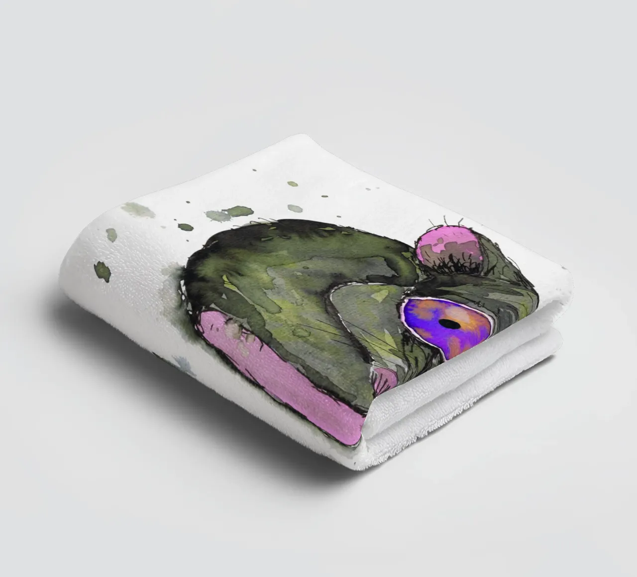 Rat badhanddoek van BwiseLizzy