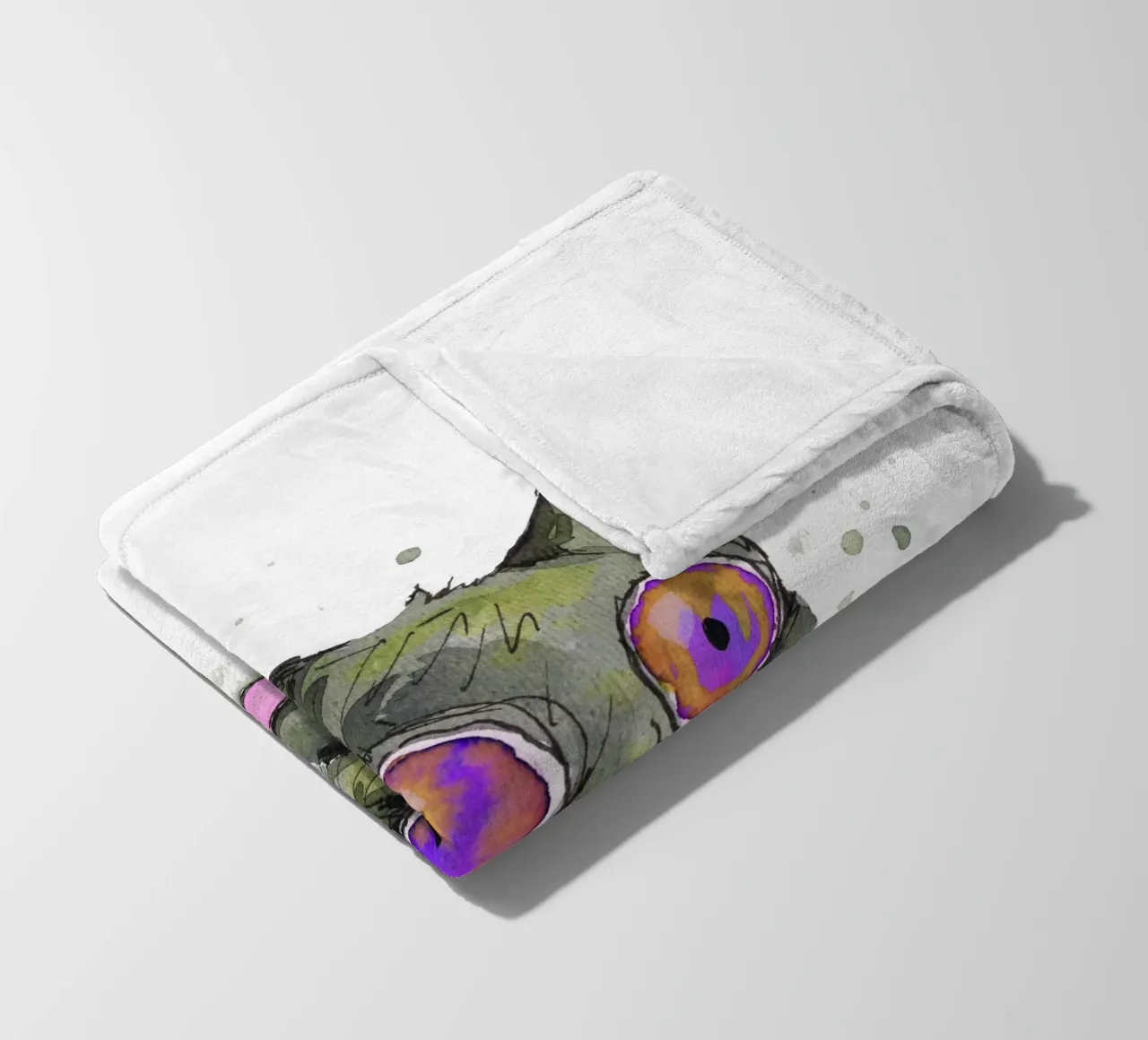 Rat fleece blanket by BwiseLizzy