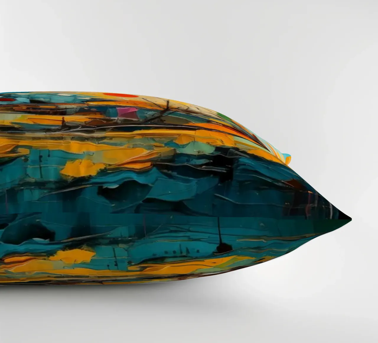 Abstract Forest View 001 cuscino da Art Unleashed