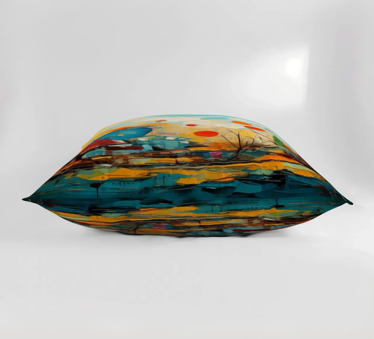 Abstract Forest View 001 cuscino da Art Unleashed