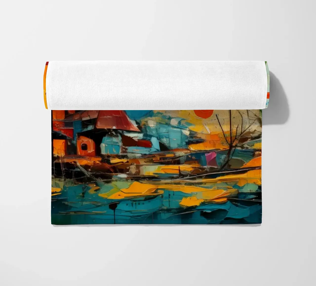 Abstract Forest View 001 telo mare da Art Unleashed