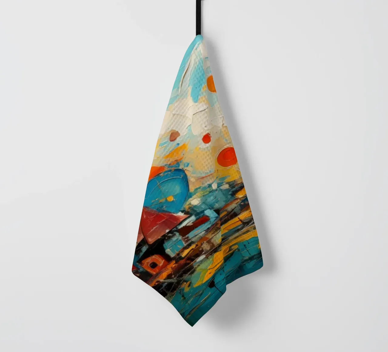 Abstract Forest View 001 torchon de Art Unleashed