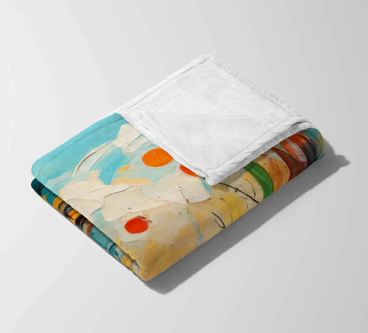 Abstract Forest View 001 coperta in pile da Art Unleashed