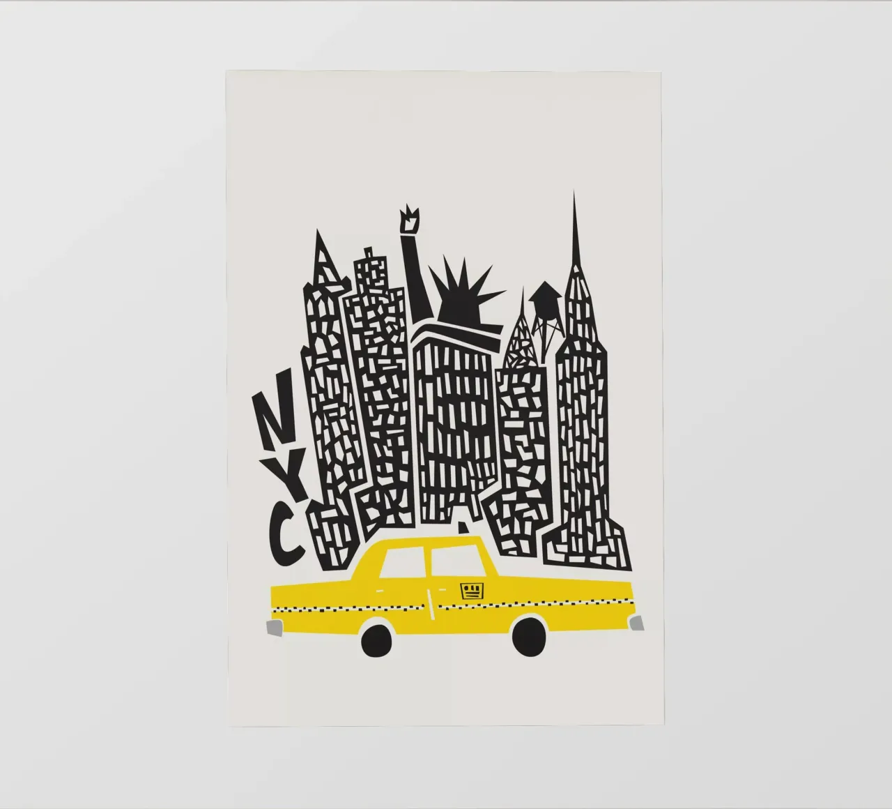 Paysage urbain de New York bâche pvc de Fox & Velvet