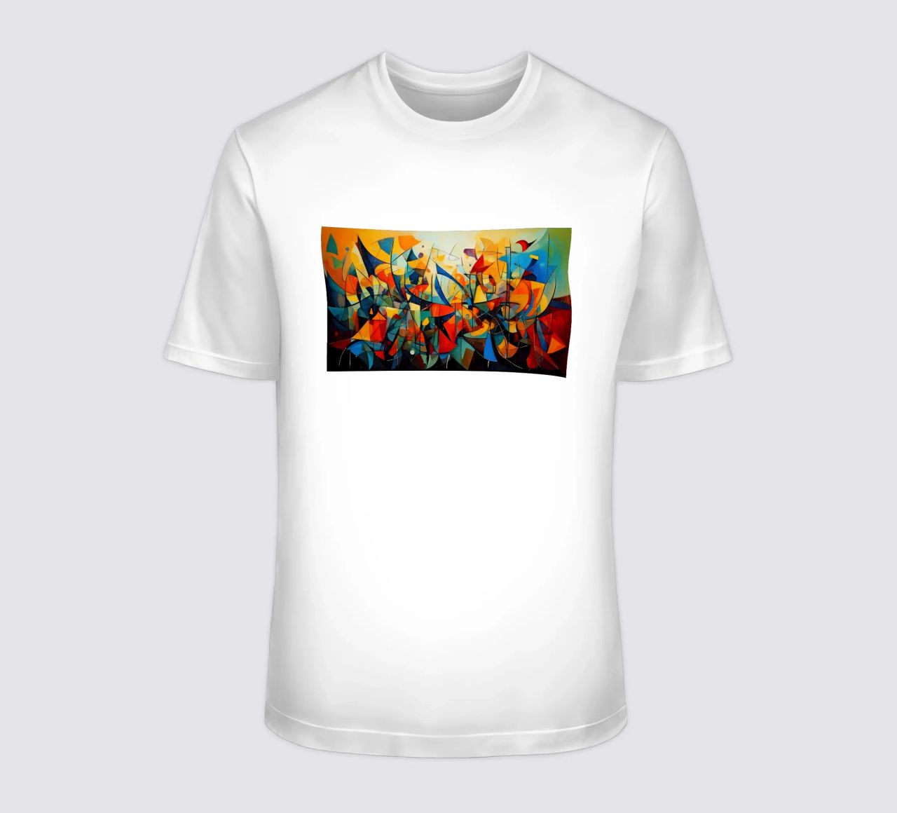 Abstract Geometric 001 t-shirt da Art Unleashed