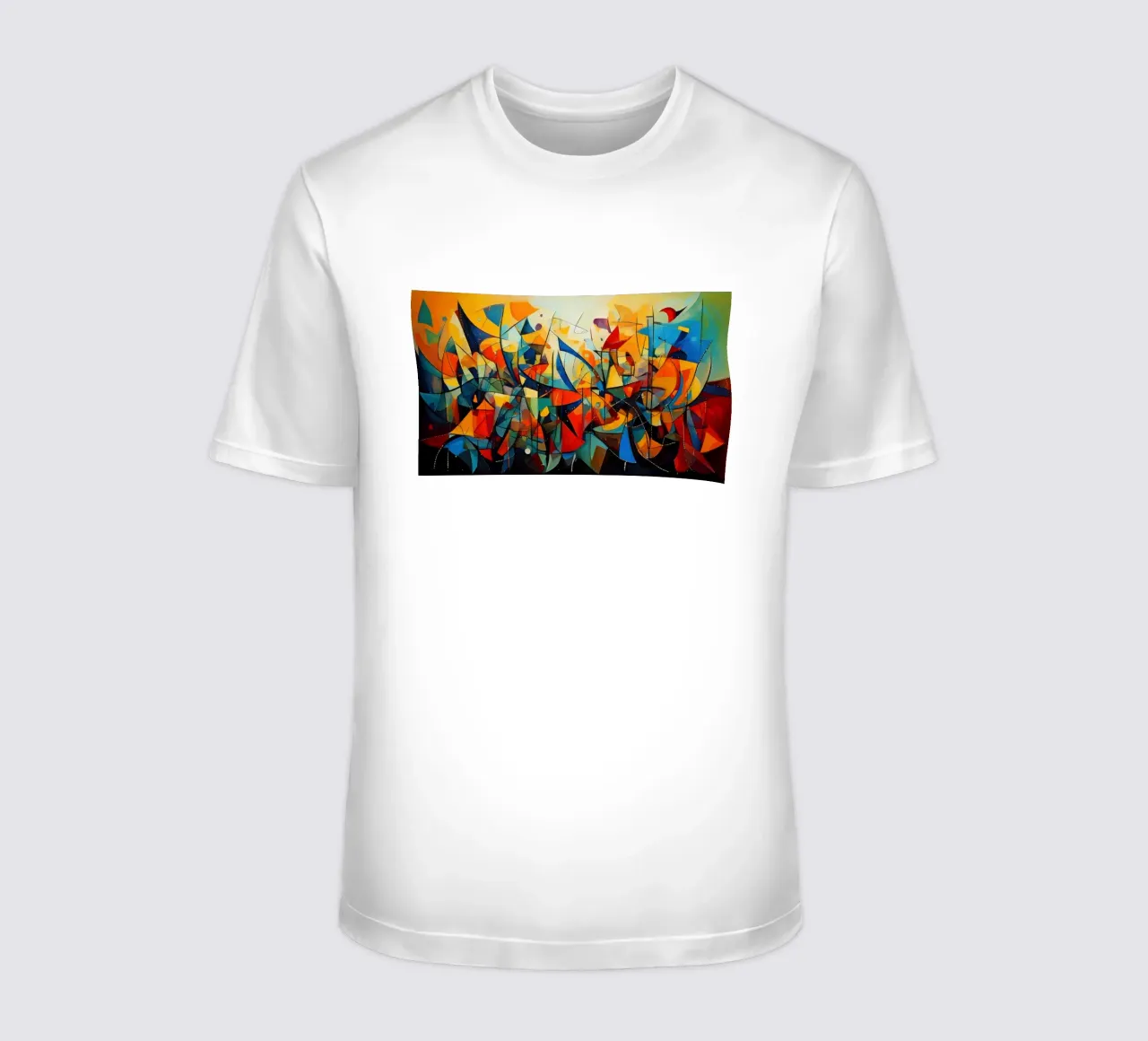 Abstract Geometric 001 camiseta de Art Unleashed