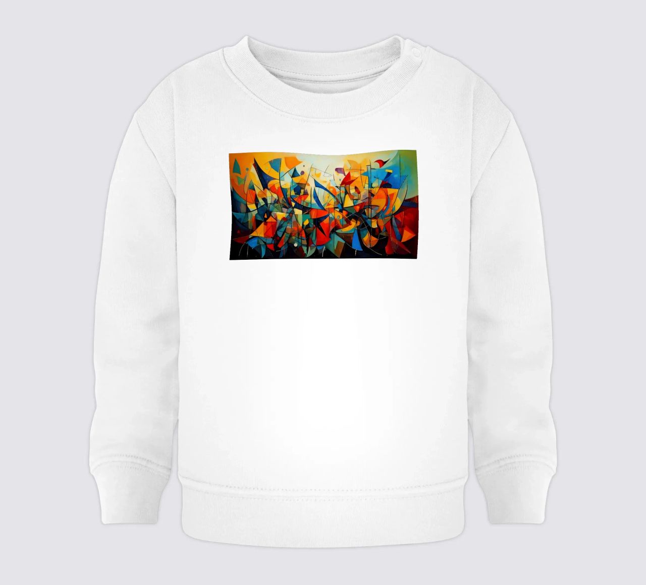 Abstract Geometric 001 felpa neonato da Art Unleashed