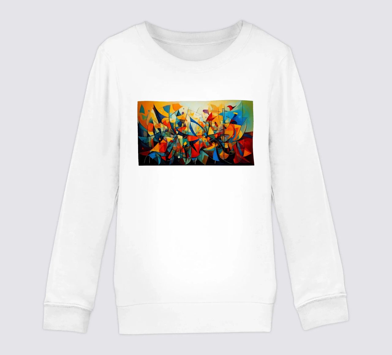 Abstract Geometric 001 felpa bambino da Art Unleashed