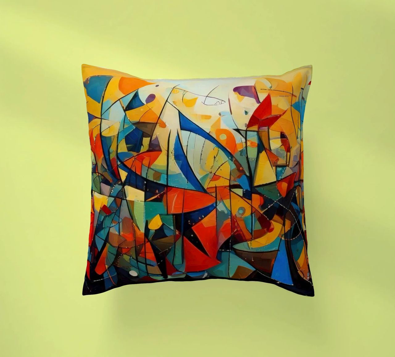 Abstract Geometric 001 cuscino da Art Unleashed