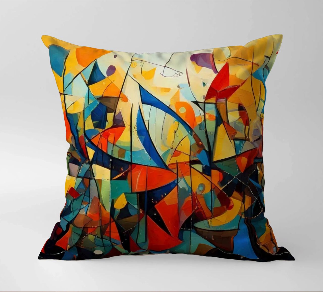 Abstract Geometric 001 cuscino da Art Unleashed