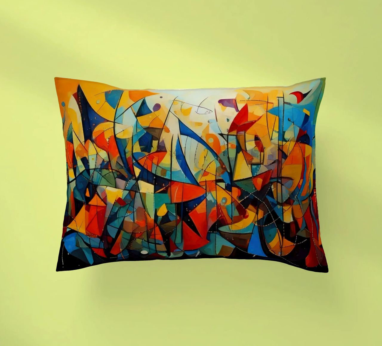 Abstract Geometric 001 cuscino da Art Unleashed