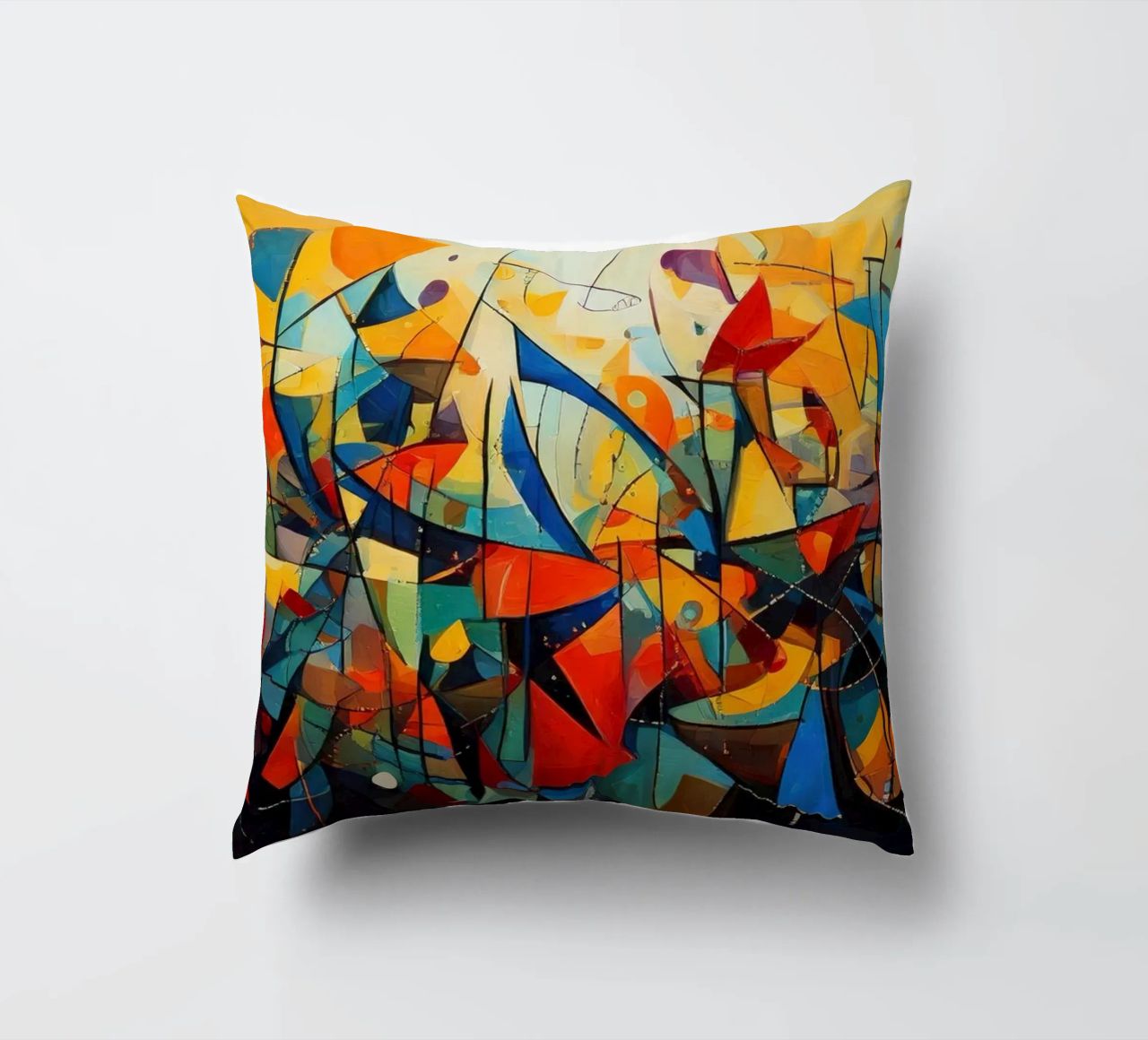 Abstract Geometric 001 cuscino da Art Unleashed