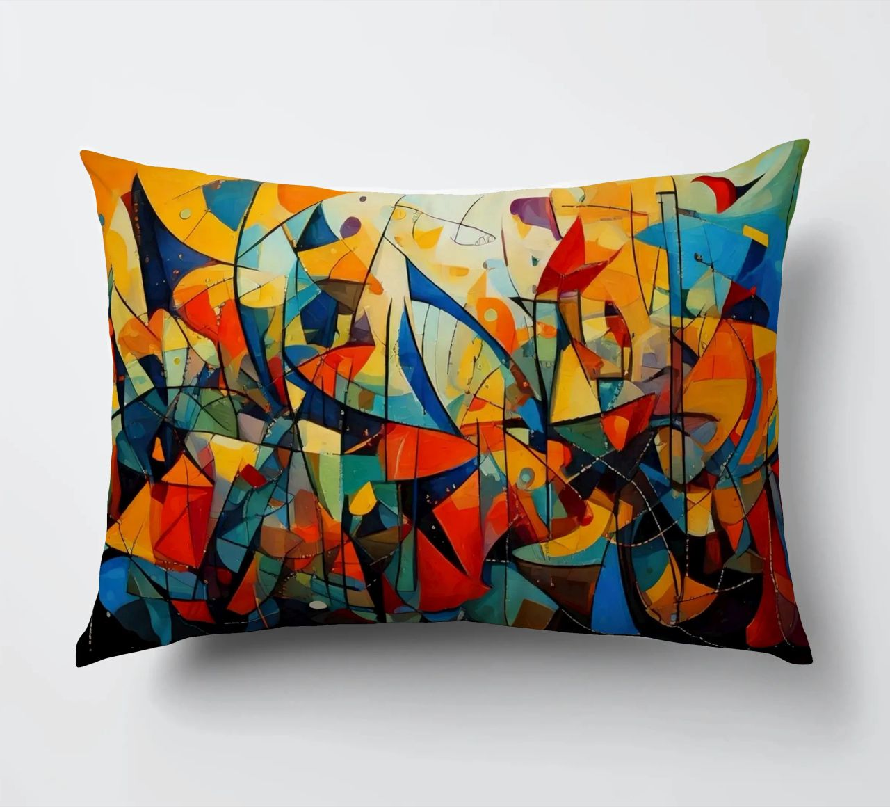 Abstract Geometric 001 cuscino da Art Unleashed