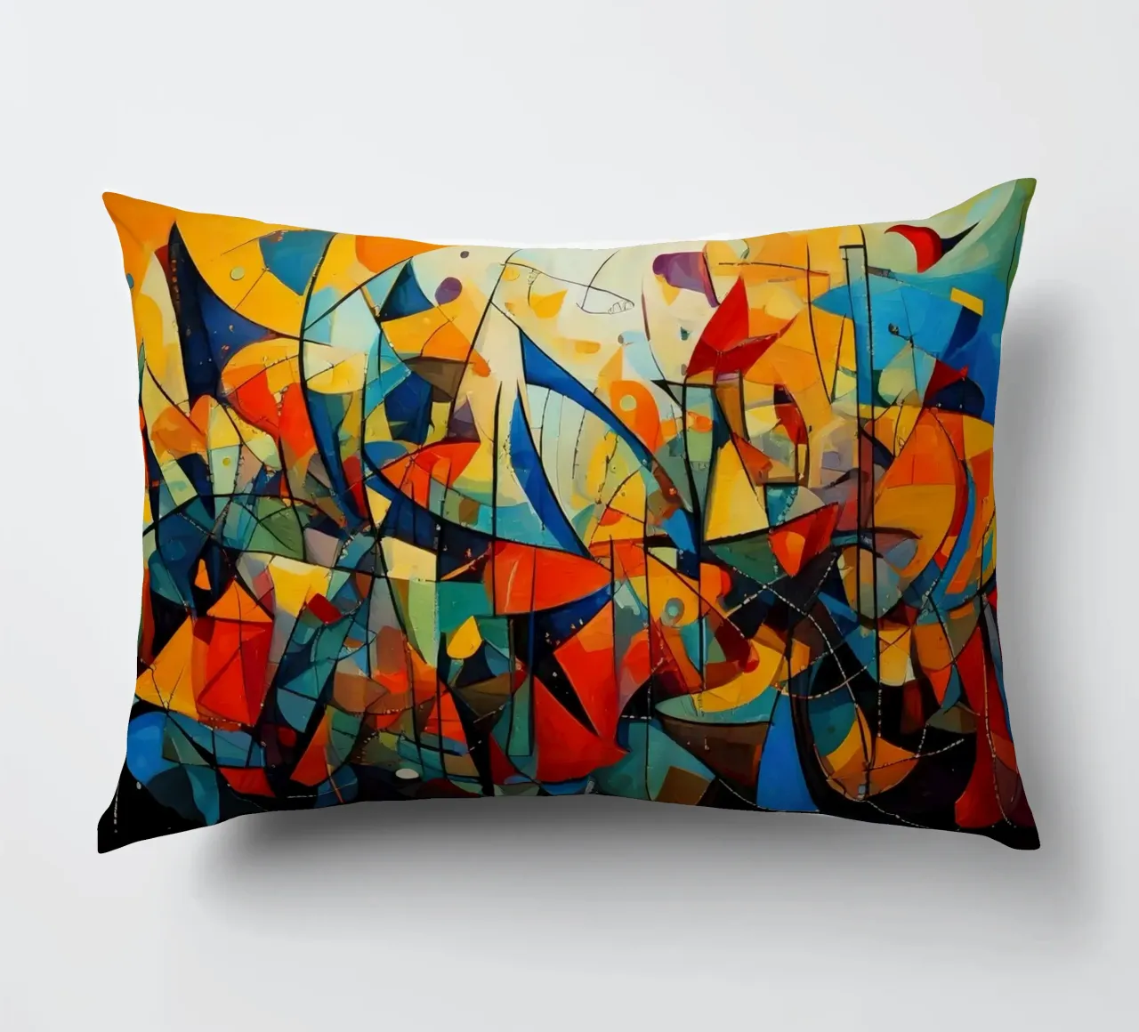Abstract Geometric 001 cojín de Art Unleashed