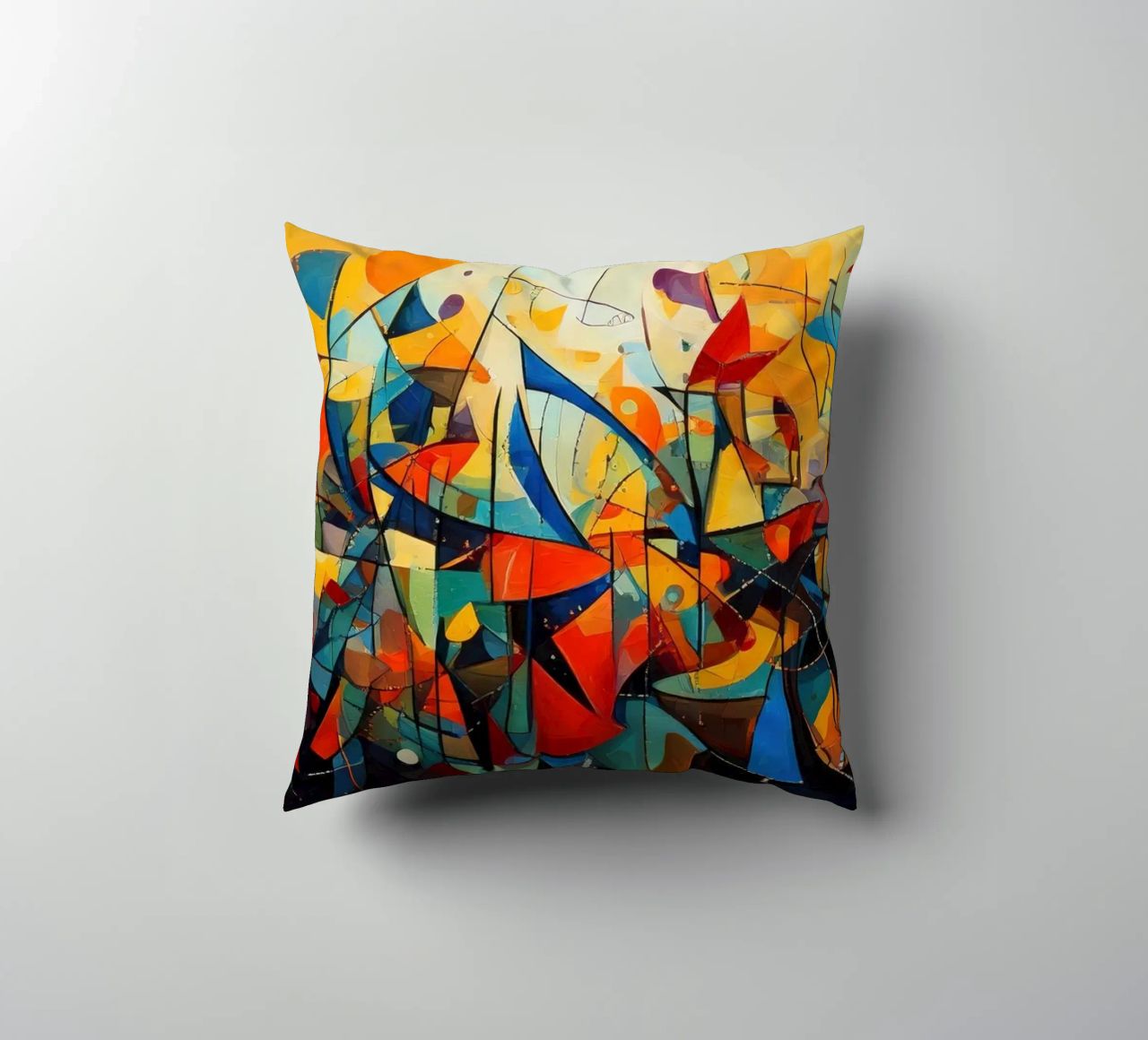 Abstract Geometric 001 cuscino da Art Unleashed