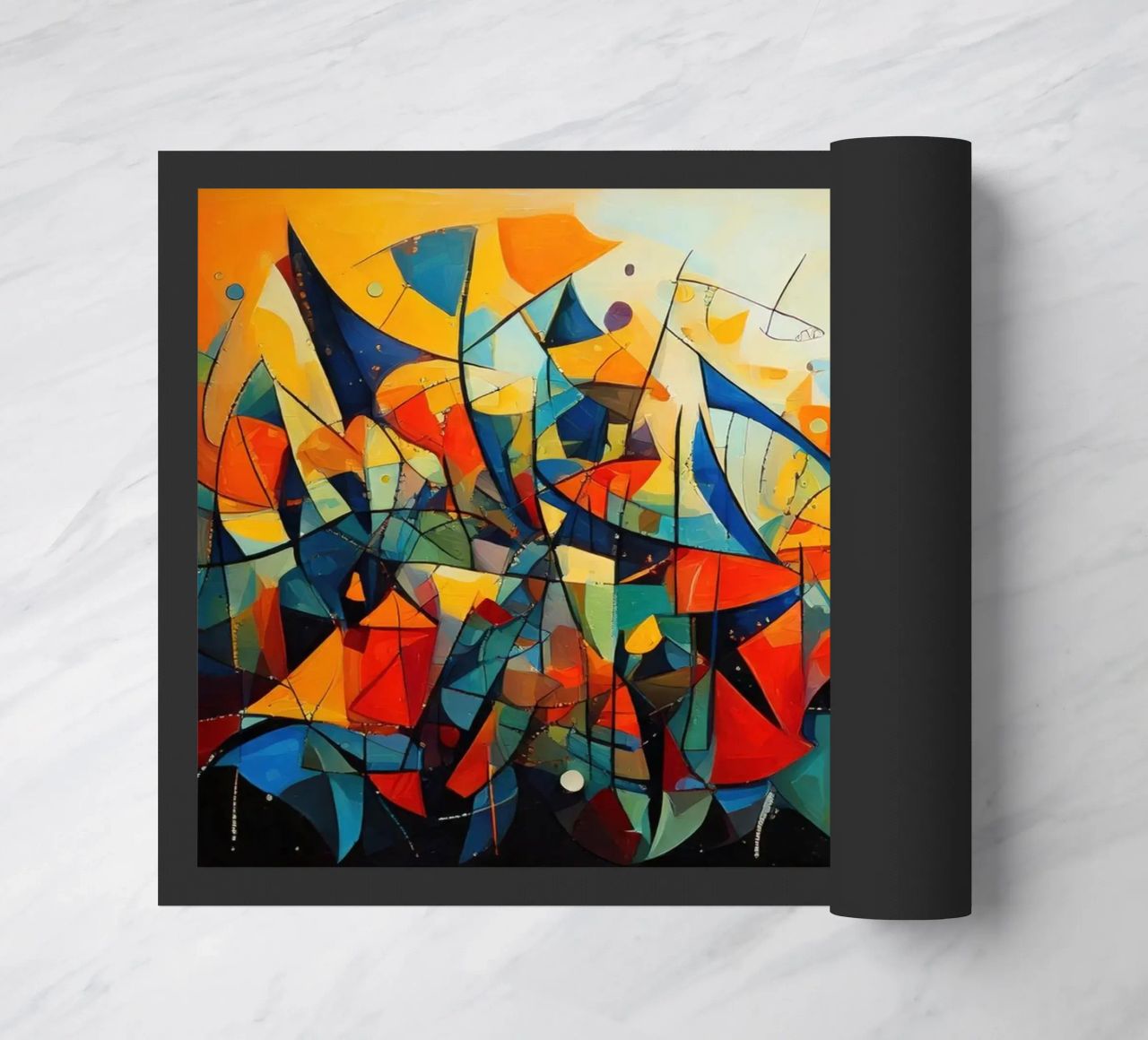 Abstract Geometric 001 zerbino da Art Unleashed