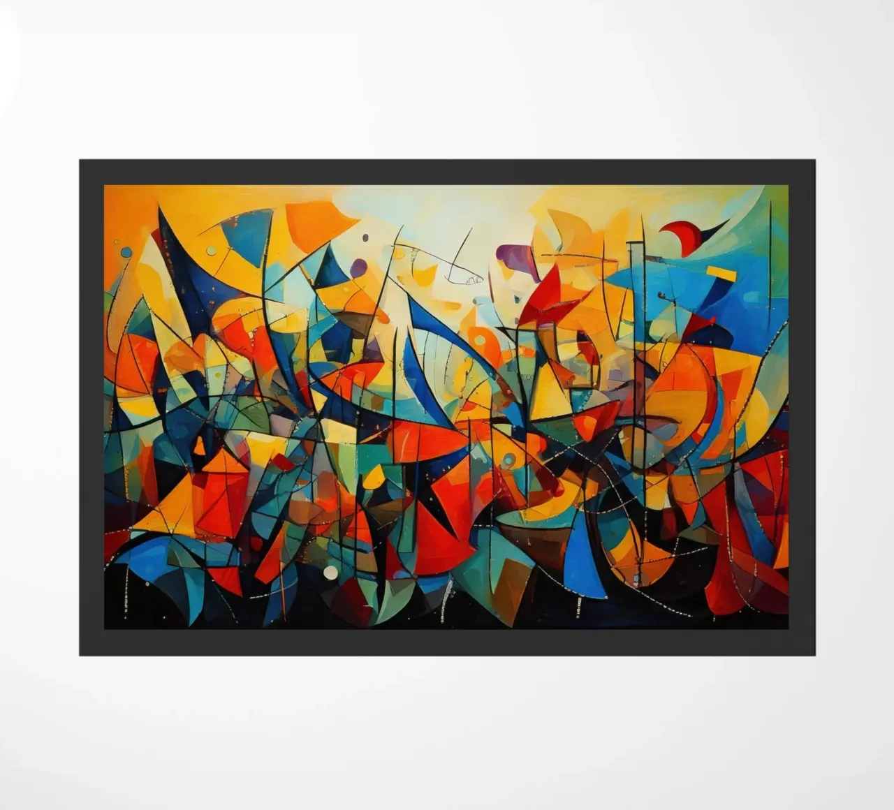 Abstract Geometric 001 zerbino da Art Unleashed