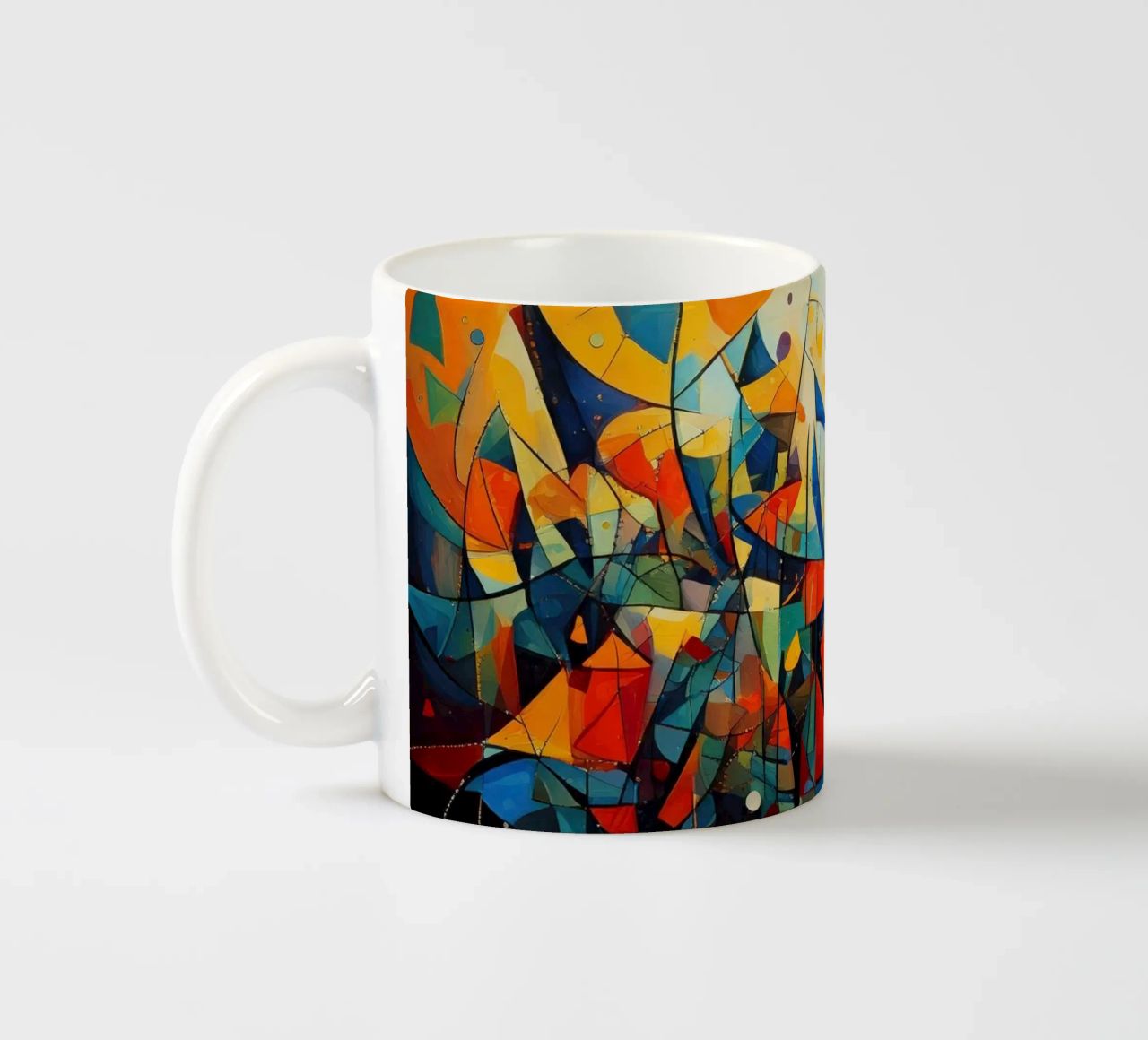 Abstract Geometric 001 tazza in ceramica da Art Unleashed