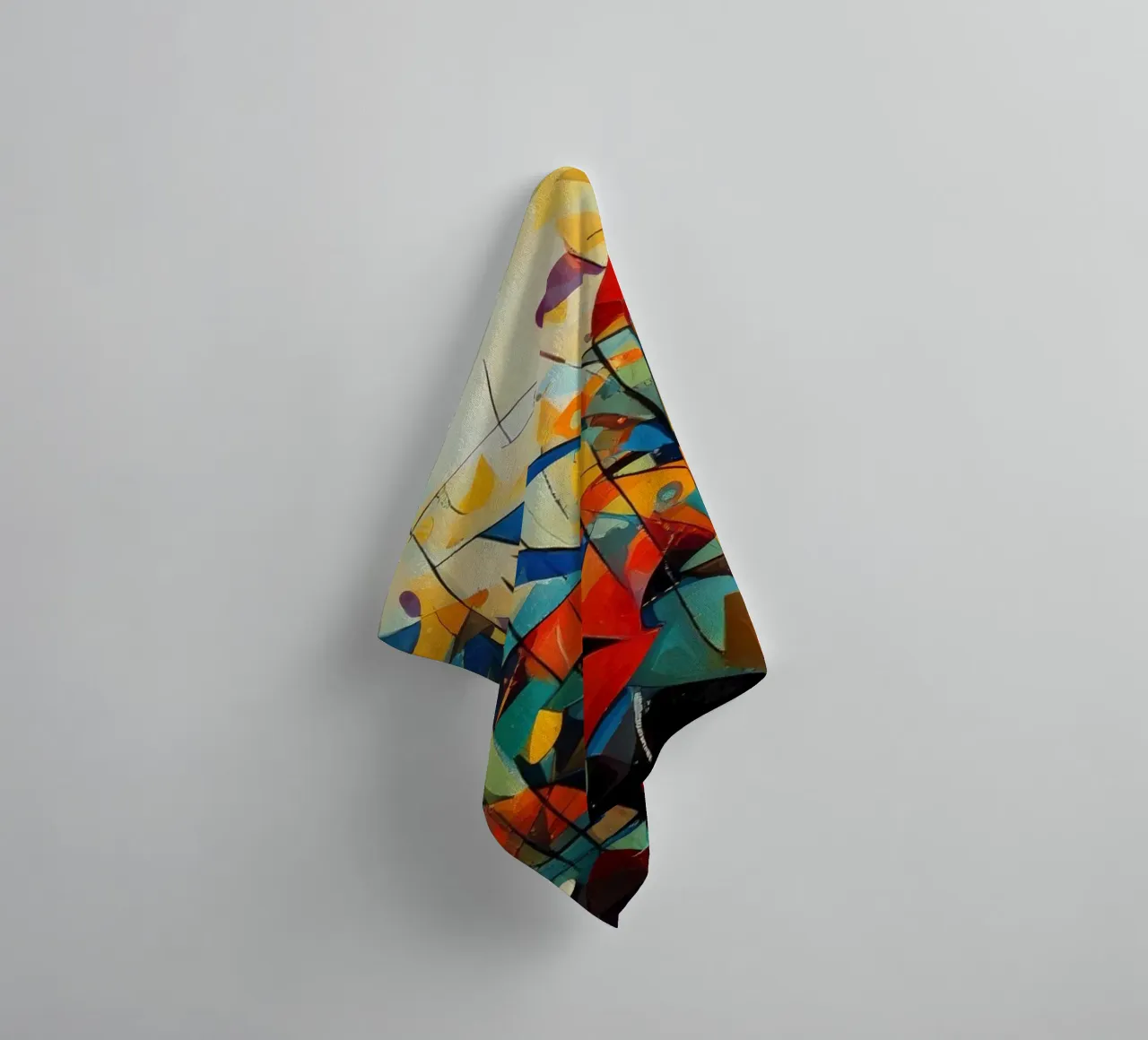 Abstract Geometric 001 asciugamano da bagno da Art Unleashed