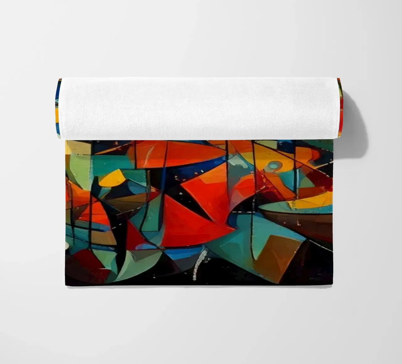 Abstract Geometric 001 telo mare da Art Unleashed