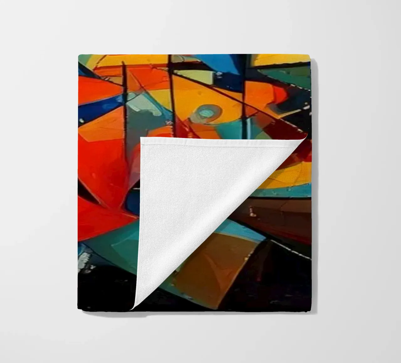 Abstract Geometric 001 telo mare da Art Unleashed