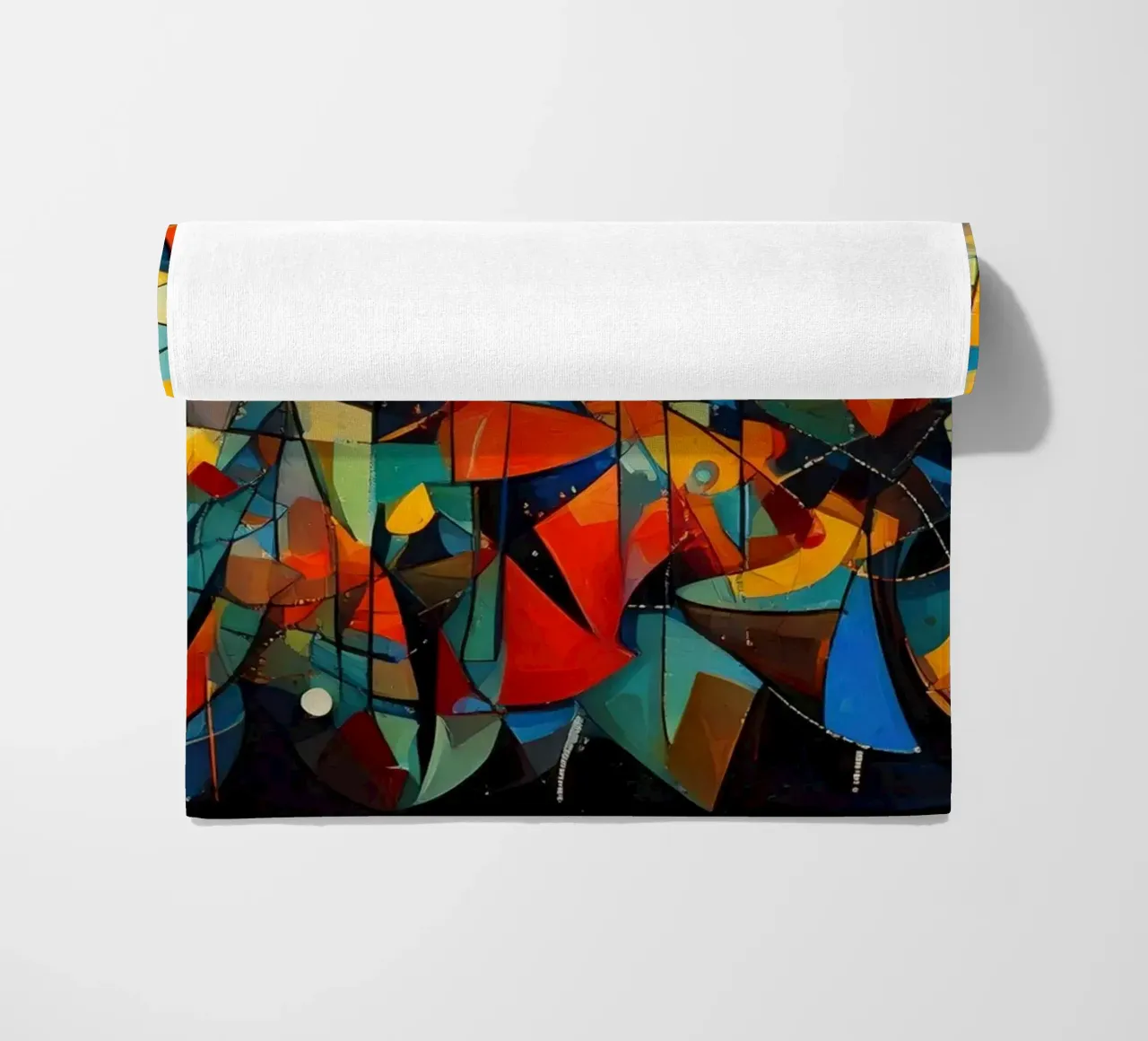 Abstract Geometric 001 telo mare da Art Unleashed